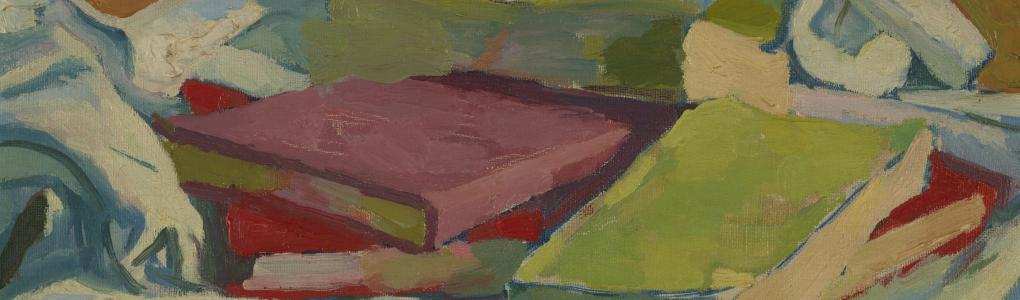 Giacometti nature morte avec livres