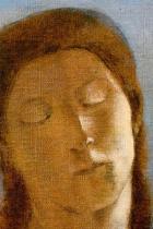 Odilon Redon, Les yeux clos, 1890