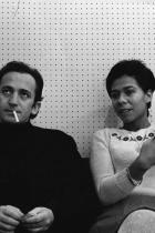 André and Simone Schwartz-Bart, 1967, by Georges Kelaïdites.